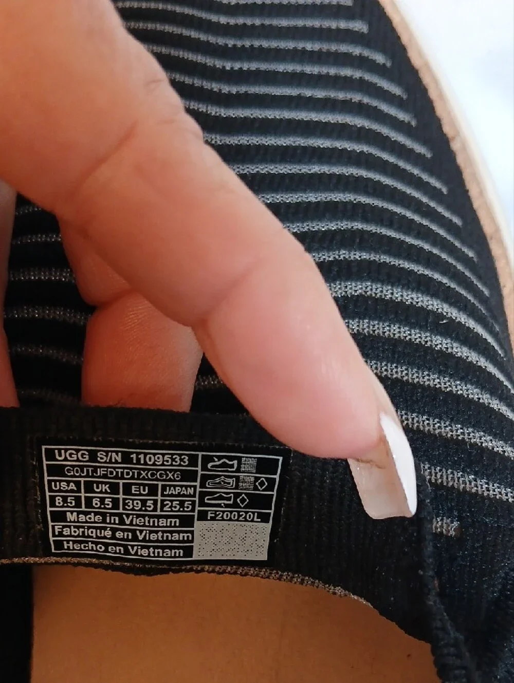 UGG comfortable slip